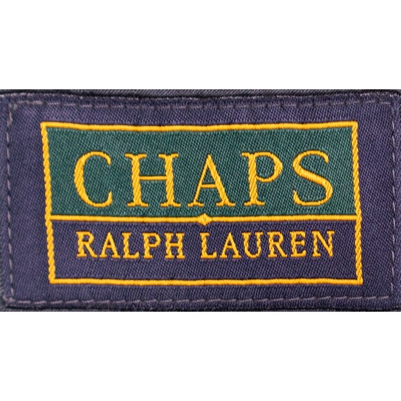 CHAPS Ralph Lauren Mens Blazer Navy Pin Stripe Sz 42s Jack Sports Coat 3 Button - Picture 12 of 14